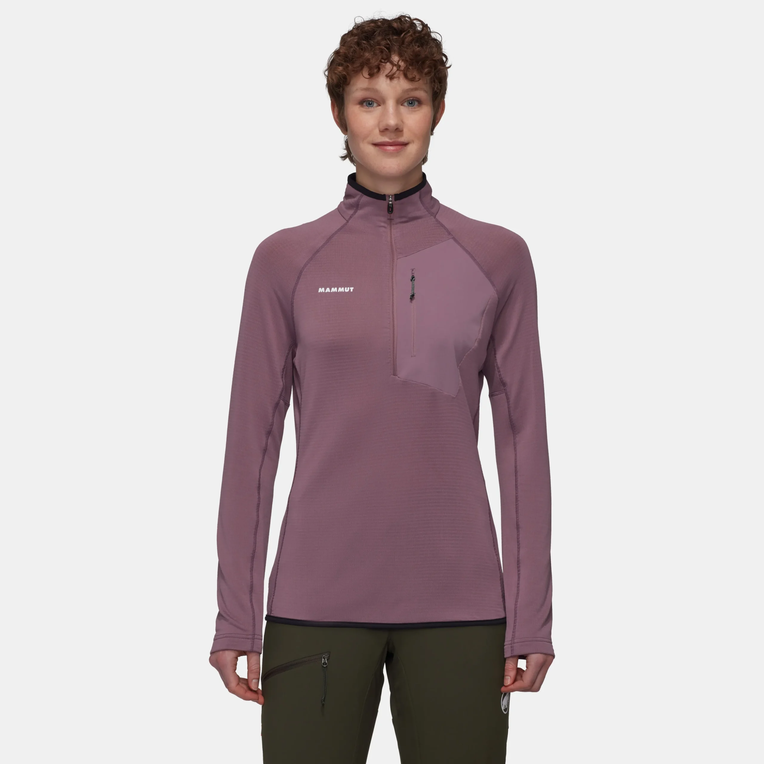 Aenergy Light ML Half Zip Pull Women