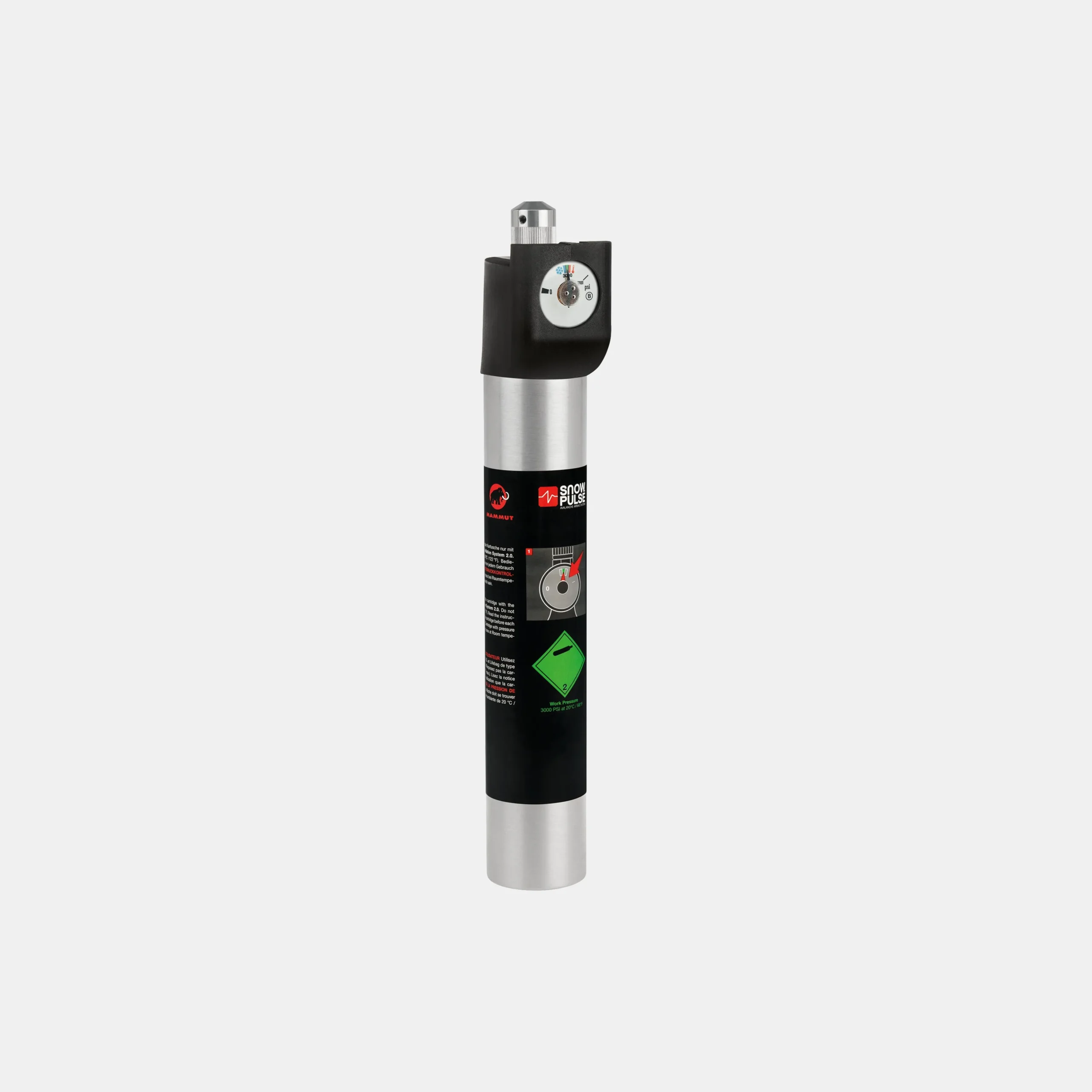 Cartridge Refillable 207 Bar Alu empty